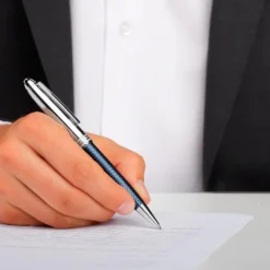 Montblanc Blue Hour Solitaire Classique Doue Ballpoint Pen -Office Supplies Store 112895 BlueHourClassiqueBallpointPen 1843535 962879 1024x.jpg