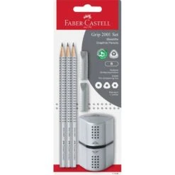 Faber-Castell Grip Silver Set
