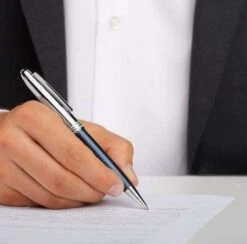 Montblanc Blue Hour Solitaire Classique Doue Rollerball Pen -Office Supplies Store 14138 1823