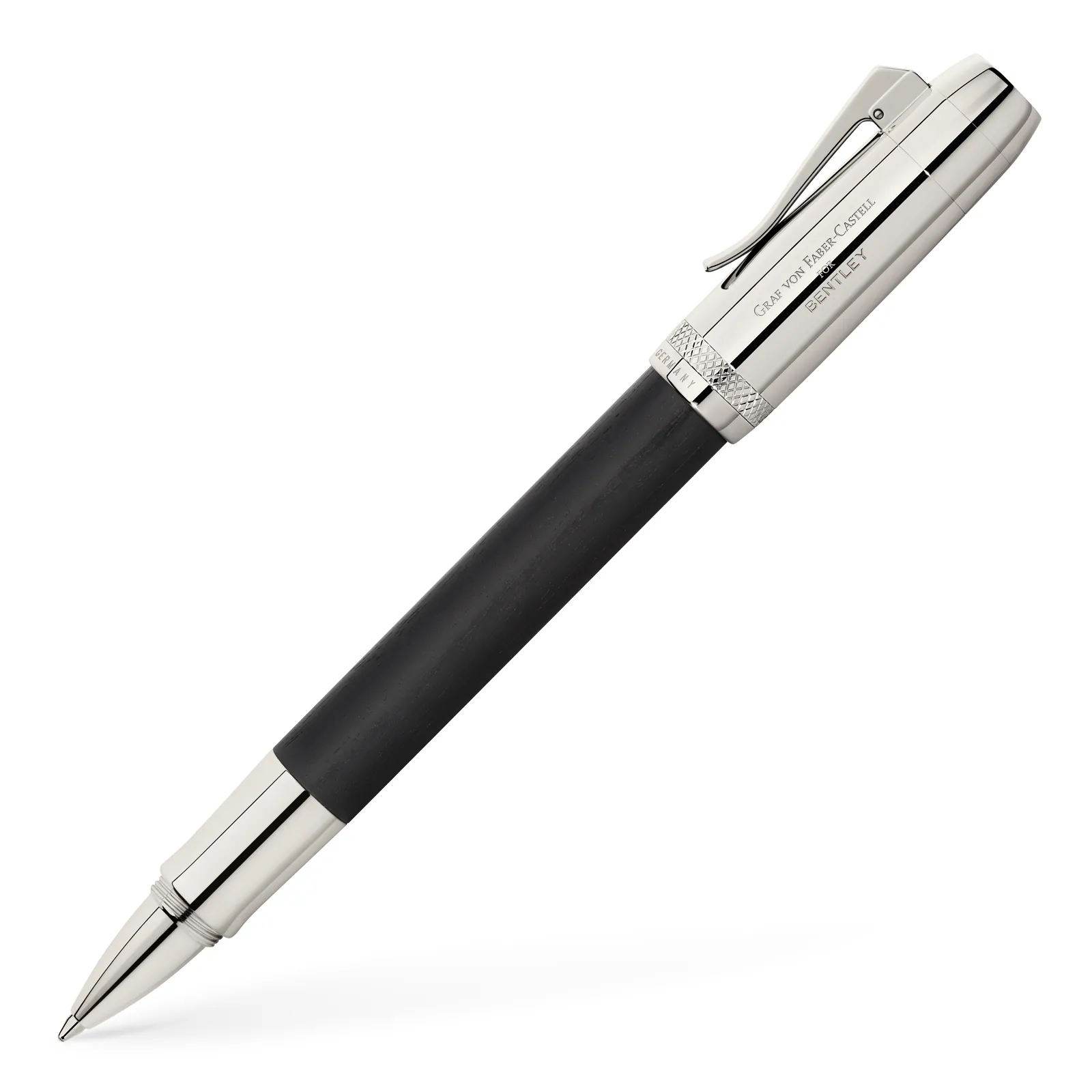 Graf Von Faber-Castell For Bentley Rollerball Pen II Ebony 3 Graf Von Faber-Castell For Bentley Rollerball Pen II Ebony