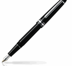 Montblanc Meisterstück 145 Platinum Trim Fountain Pen