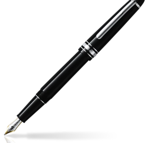 Montblanc Meisterstück 145 Platinum Trim Fountain Pen 3 Montblanc Meisterstück 145 Platinum Trim Fountain Pen