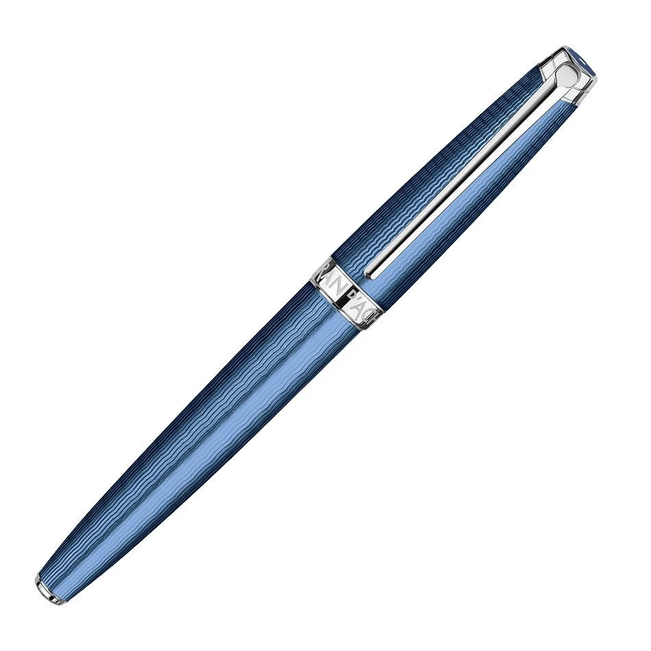 Caran D’Ache Leman Grand Blue Fountain Pen MEDIUM 4 Caran D’Ache Leman Grand Blue Fountain Pen MEDIUM - Image 2