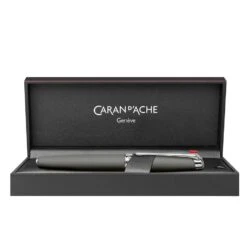 Caran D’Ache Leman Grey Matte Fountain Pen MEDIUM -Office Supplies Store 15565 497