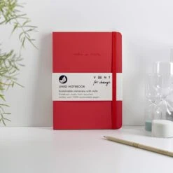 Vent For Change – Medium Make A Mark Notebook – Red