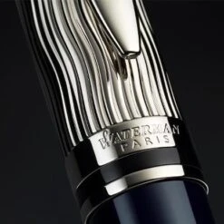 Waterman Expert Special Edition Deluxe Blue And Chrome Trim Fountain Pen -Office Supplies Store 16589 1939 1