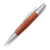 Faber-Castell Design E-Motion Chrome Wood Brown Pencil -Office Supplies Store 1731 50