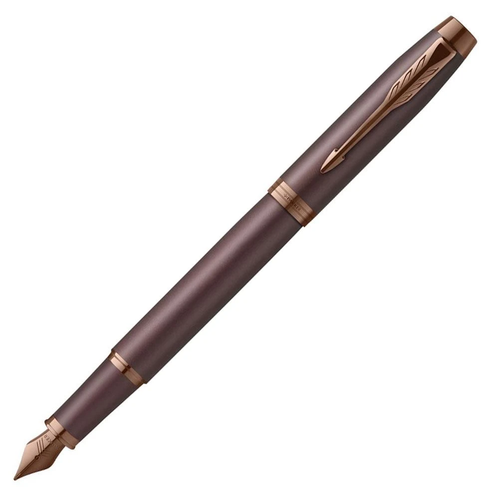Parker IM Monochrome Burgundy Fountain Pen 3 Parker IM Monochrome Burgundy Fountain Pen