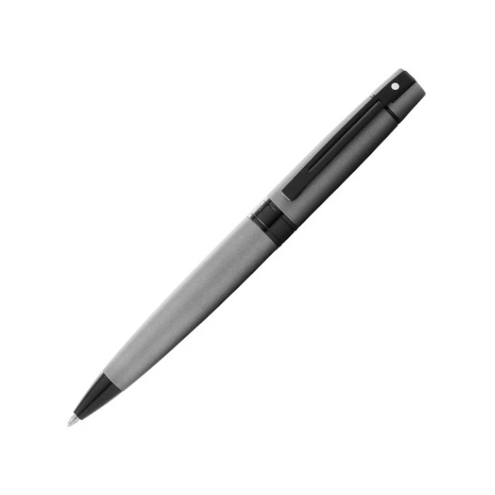 Sheaffer 300 Matte Grey Black Trim Ballpoint Pen 3 Sheaffer 300 Matte Grey Black Trim Ballpoint Pen
