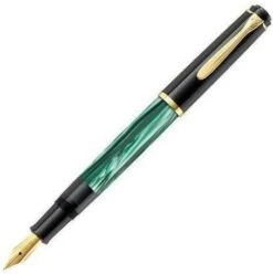 Pelikan Plunger M200 Green Marbled Fountain Pen
