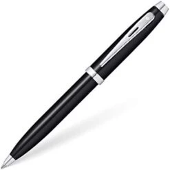 Sheaffer 100 Glossy Black With Chrome Trim Ballpoint