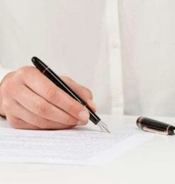 Montblanc Meisterstück 145 Rose Gold Trim Fountain Pen -Office Supplies Store 5645 1450