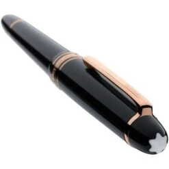 Montblanc Meisterstück Classique Rose Gold Trim Rollerball -Office Supplies Store 5648 595