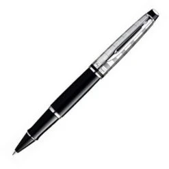 Waterman Expert Black Lacquer PT Rollerball Pen