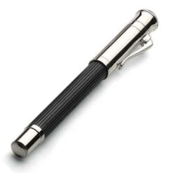 Graf Von Faber-Castell Classic Ebony & Platinum Fountain Pen -Office Supplies Store 5976 1632