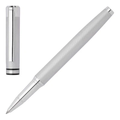 Hugo Boss Filament Chrome Rollerball Pen 3 Hugo Boss Filament Chrome Rollerball Pen