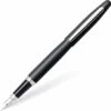 Sheaffer VFM Matte Black Chrome Trim Fountain Pen -Office Supplies Store 905f935cf93f1b848a9e9d627a6abba8