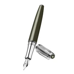 Caran D’Ache Leman Terre D’Ombre Fountain Pen -Office Supplies Store CD00041 Caran dAche Leman Slim Terre dOmbre Fountain Pen P3.jpg