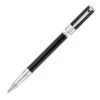 S.T. Dupont D-Initial Black & Chrome Rollerball Pen -Office Supplies Store D 262200 3
