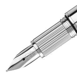Montblanc Starwalker Doue Fountain Pen With Piston Converter -Office Supplies Store MB75992Montblanc StarWalker Fountain Pen Metal DTL1 P2