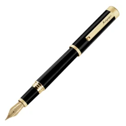 Montegrappa Zero Black Gold Trim Fountain Pen
