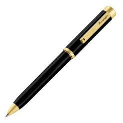 Montegrappa Zero Black Gold Trim Ballpoint Pen