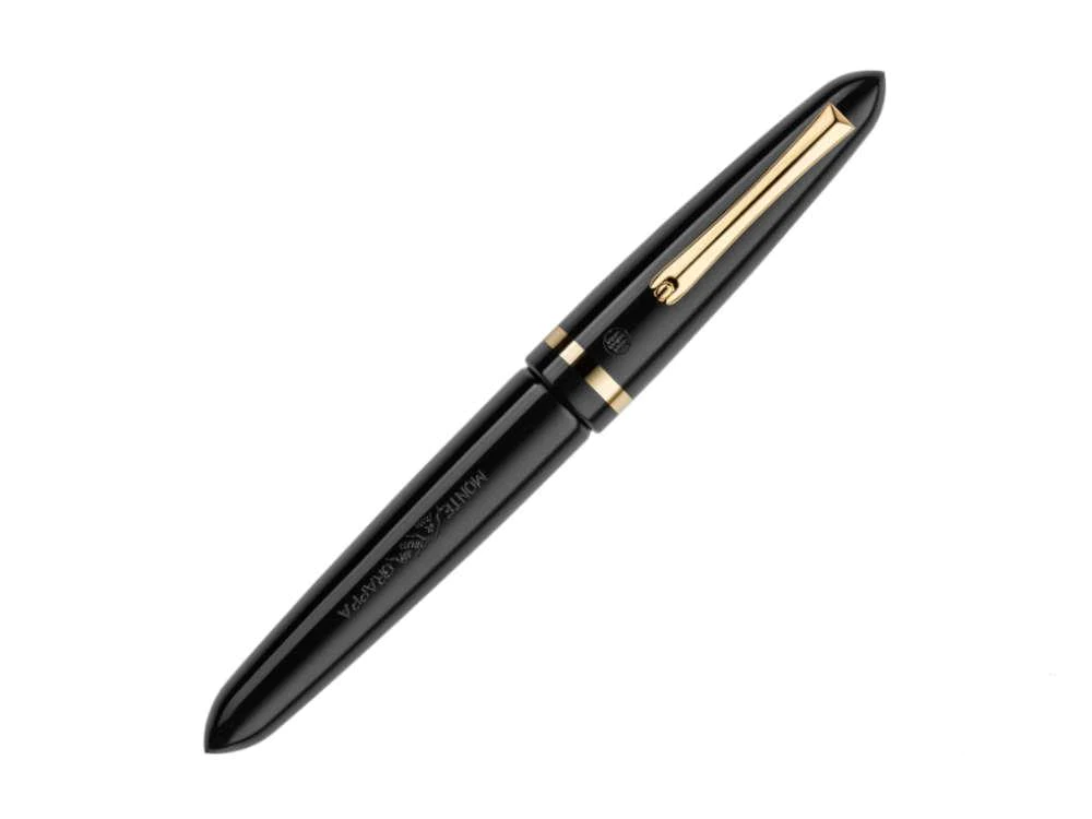 Montegrappa Venetia Black Fountain Pen 4 Montegrappa Venetia Black Fountain Pen - Image 2
