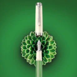 Pelikan Souveraen M605 Green And White Fountain Pen 11 Pelikan Souveraen M605 Green And White Fountain Pen -Office Supplies Store PK86814 Pelikan Souveran M605 Fountain Pen Green White Special Edition DTL3 P2 720x@2x.jpg