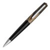 Tibaldi Infrangible Taupe Grey Ballpoint Pen 1 Tibaldi Infrangible Taupe Grey Ballpoint Pen -Office Supplies Store TB90080Tibaldi Infrangible Ballpoint Pen Taupe Grey with Stainless Steel Trim P1