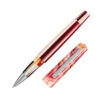 Tibaldi Infrangible Russet Red Rollerball Pen 1 Tibaldi Infrangible Russet Red Rollerball Pen -Office Supplies Store TB90082Tibaldi Infrangible Rollerball Pen Russet Red with Stainless Steel Trim P1