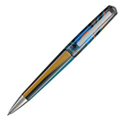 Tibaldi Infrangible Peacock Blue Ballpoint Pen