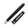 Tibaldi N60 Rich Black Fountain Pen -Office Supplies Store TB90090Tibaldi N60 Fountain Pen Rich Black with Palladium Trim P1
