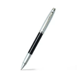 Sheaffer 100 Gloss Black Chrome Cap Rollerball Pen