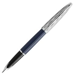 Waterman Carene Special Edition Deluxe Blue And Chrome Trim