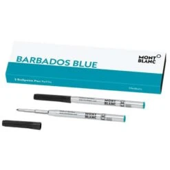 Montblanc Barbados Blue Twin Pack Ballpoint Pen Refill
