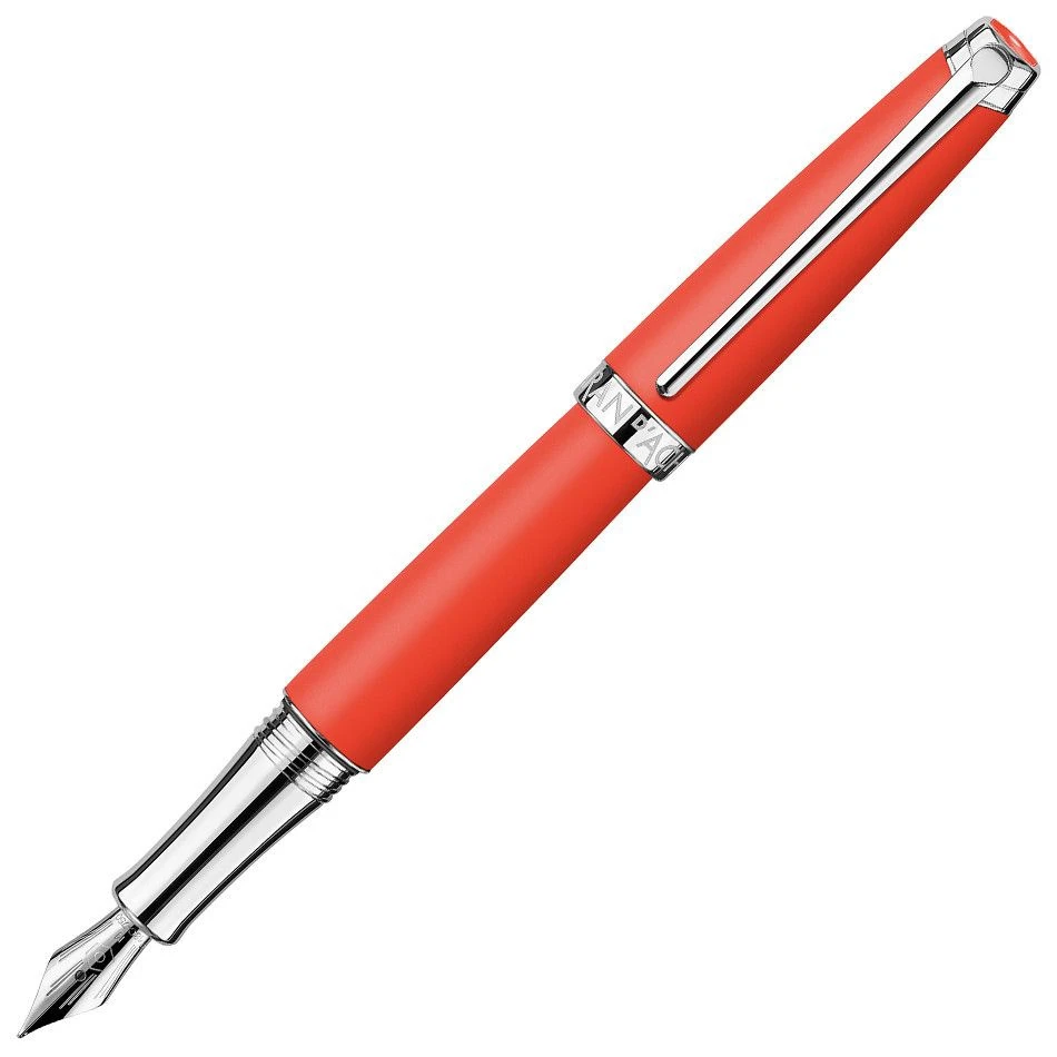 Caran D’Ache Leman Coral Fountain Pen MEDIUM 3 Caran D’Ache Leman Coral Fountain Pen MEDIUM