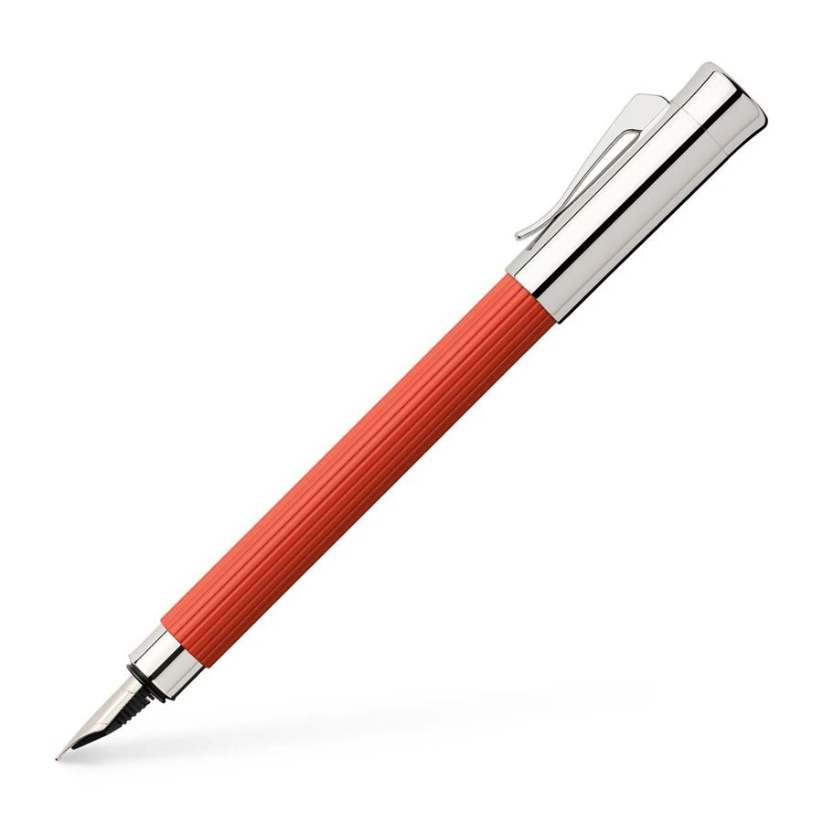 Graf Von Faber Castell Tamitio India Red Fountain Pen 3 Graf Von Faber Castell Tamitio India Red Fountain Pen
