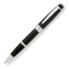 Cross Bailey Black Lacquer CT Rollerball Pen -Office Supplies Store cr1317592000 cross bailey black rollerball with chrome trim
