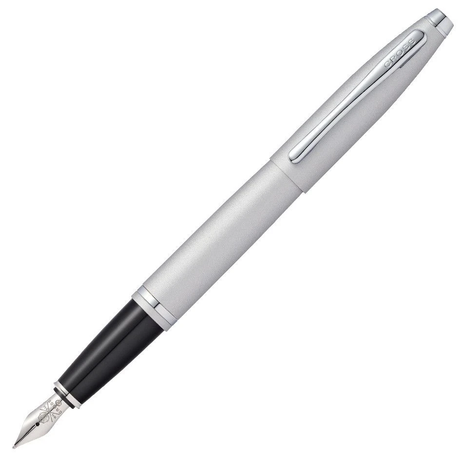 Cross Calais Satin Chrome Fountain Pen 3 Cross Calais Satin Chrome Fountain Pen