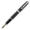Diplomat Excellence A Plus Rhomb Guilloche Lapis 14ct Black Fountain Pen