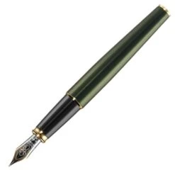 Diplomat Excellence A2 Evergreen Gold Trim Fountain Pen