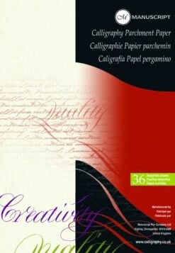 Manuscript Calligraphy Parchment Paper
