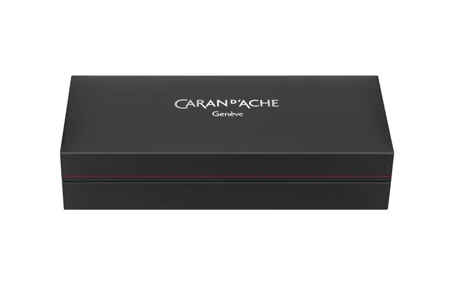 Caran D’Ache Leman Slim Red Ballpoint Pen 4 Caran D’Ache Leman Slim Red Ballpoint Pen - Image 2