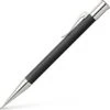 Graf Von Faber-Castell Guilloche Black Pencil -Office Supplies Store ea7c5816c00894099661dd4be475fb02