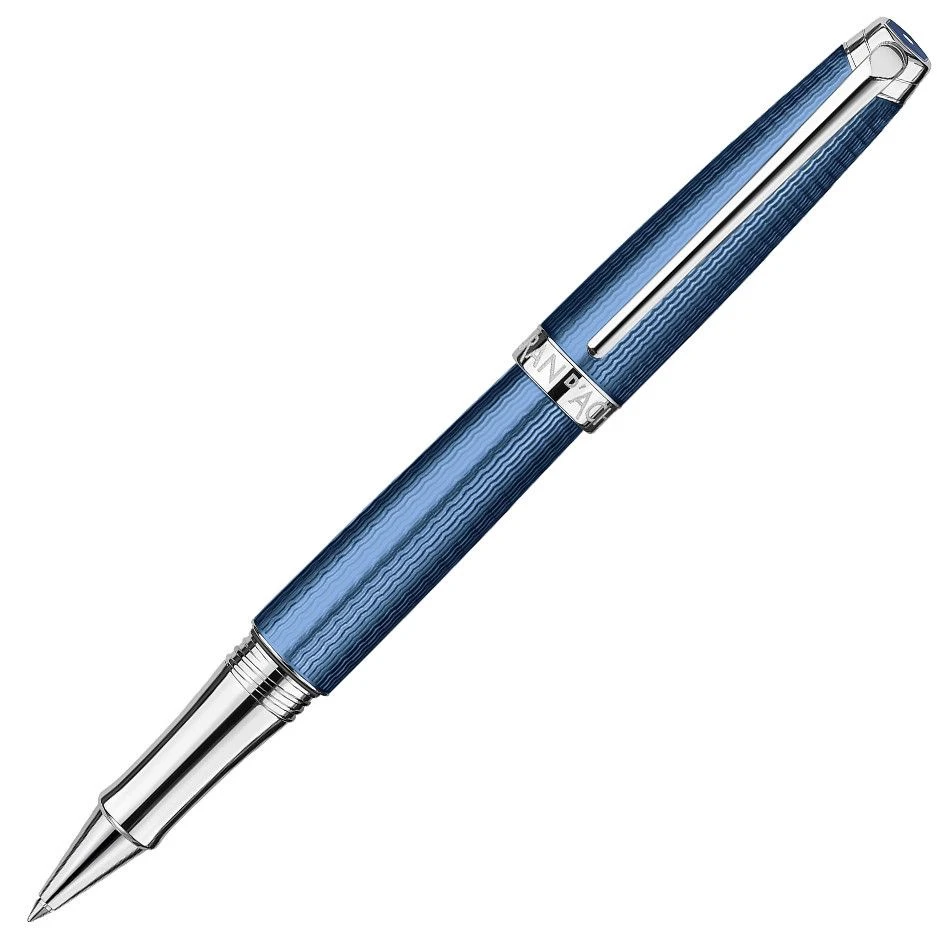 Caran D’ache Leman Grand Blue Rollerball Pen 3 Caran D’ache Leman Grand Blue Rollerball Pen
