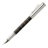 Graf Von Faber-Castell Fountain Pen Anello Grenadilla -Office Supplies Store gv57667 zzz graf von faber castell classic anello fountain pen grenadilla p1