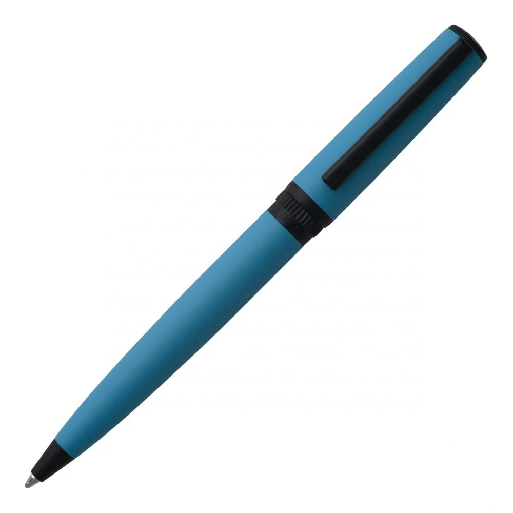 Hugo Boss Gear Matrix Teal Ballpoint Pen 3 Hugo Boss Gear Matrix Teal Ballpoint Pen