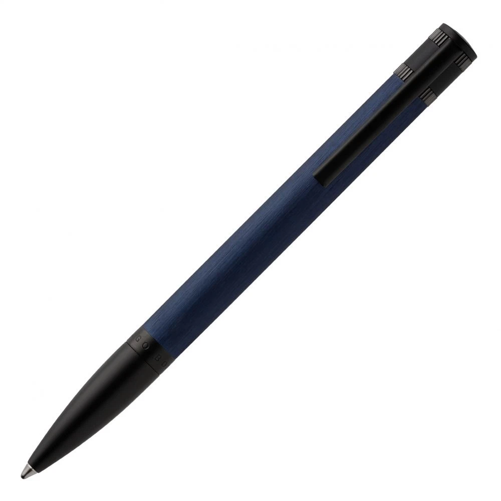 Hugo Boss Explore Brushed Navy Ballpoint Pen 3 Hugo Boss Explore Brushed Navy Ballpoint Pen