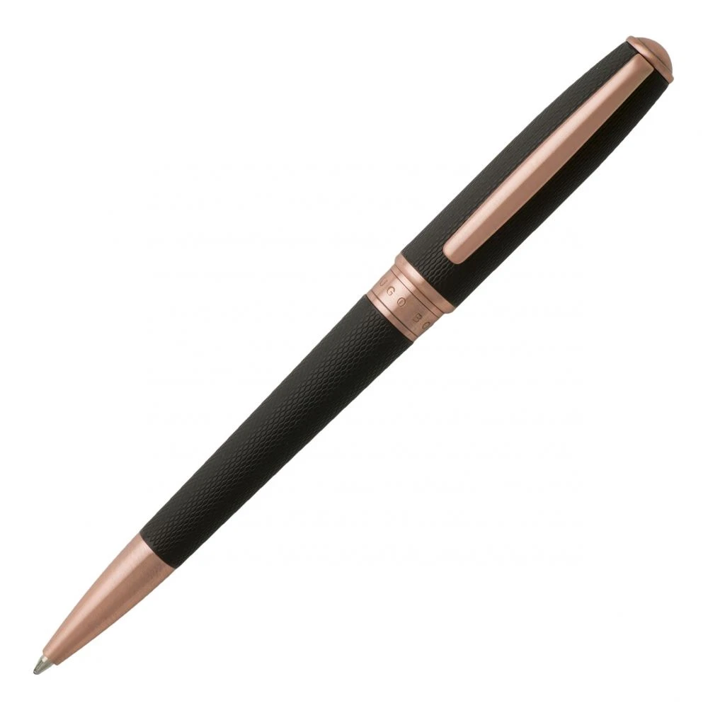 Hugo Boss Essential Rose Gold Ballpoint Pen 3 Hugo Boss Essential Rose Gold Ballpoint Pen