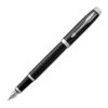 Parker IM Black Lacquer Chrome Trim Fountain Pen 1 Parker IM Black Lacquer Chrome Trim Fountain Pen -Office Supplies Store i 3501179316512 50 201703021489418475 jpg